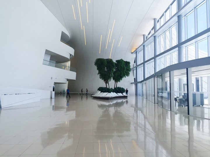 Центр Гейдара Алиева привел в восторг известного блогера - ФОТОГАЛЕРЕЯ