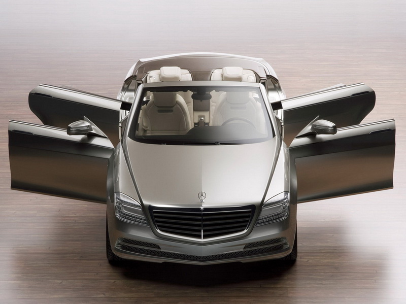 Mercedes-Benz S-класса может стать кабриолетом - ФОТОСЕССИЯ