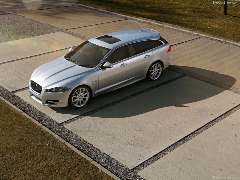 Jaguar официально представила универсал на базе модели XF - ФОТОСЕССИЯ
