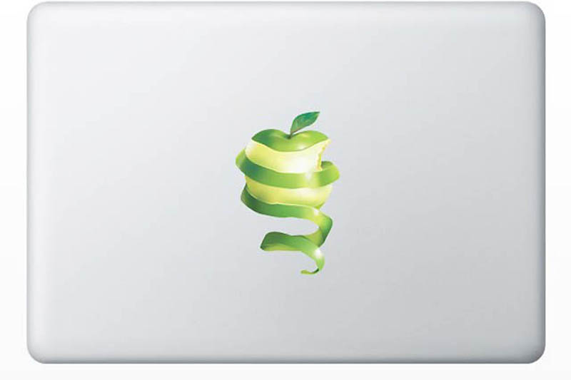 50 креативных наклеек на MacBook - ФОТОСЕССИЯ