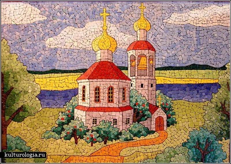 "Картинная галерея Day.Az": Картины из яичной скорлупы - ФОТО