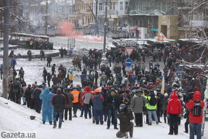 Растет число погибших в результате противостояния в центре Киева - ОБНОВЛЕНО - ВИДЕО - ФОТО