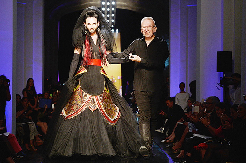 Кончита Вурст стала звездой показа Jean Paul Gaultier - ФОТО
