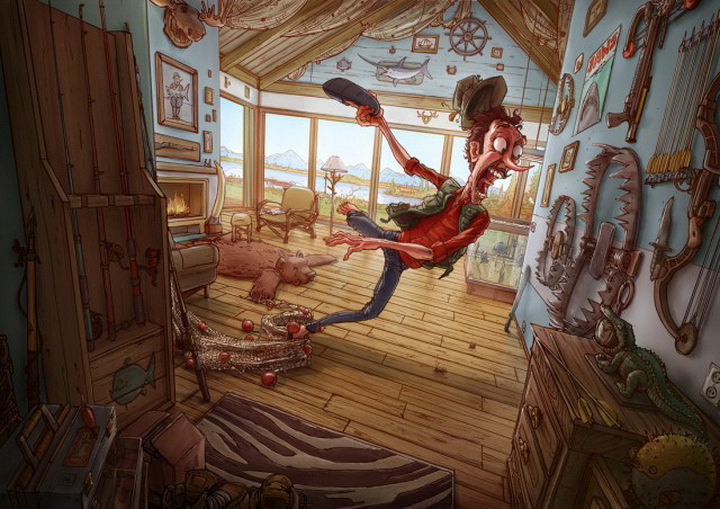 Картинная галерея" Day.Az: Замысловатые иллюстрации - ФОТО
