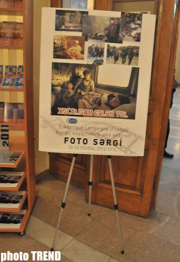 В Баку представлены работы французского фотографа о Ходжалинской трагедии - ОБНОВЛЕНО - ФОТО