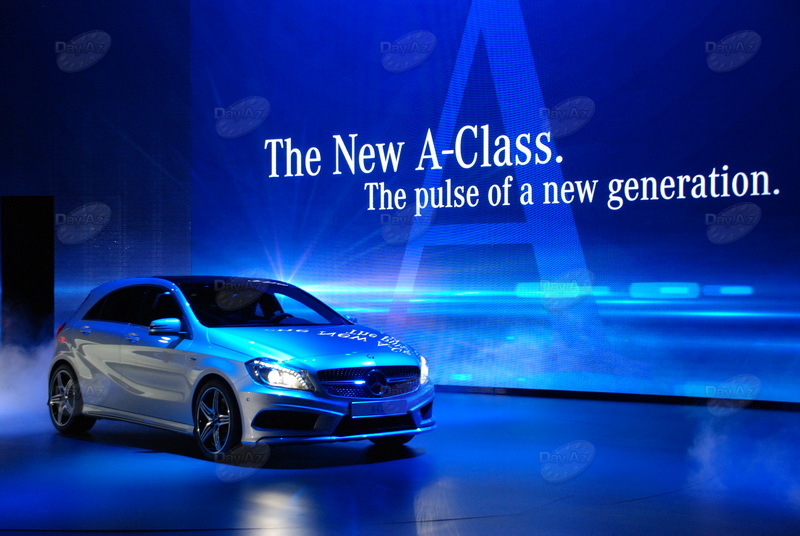 Закрытая презентация нового автомобиля "Mercedes-Benz A class" в Женеве - ФОТОСЕССИЯ - ЭКСКЛЮЗИВ