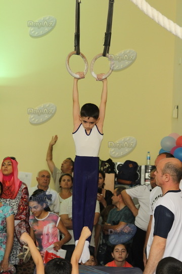 Будущие победители. Один день в Бакинской школе гимнастики - РЕПОРТАЖ - ФОТО