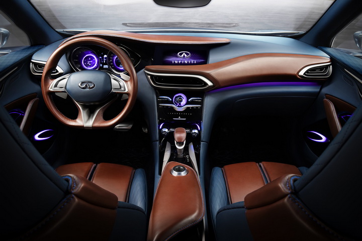 Небольшой кроссовер Infiniti покажут в ноябре - ФОТО