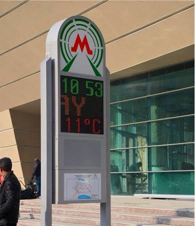 “28 May” metro stansiyası möhtəşəm görkəm alır – FOTO