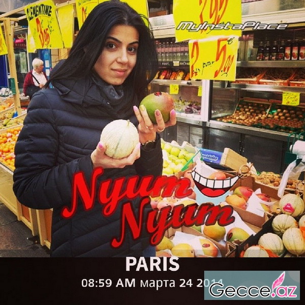 Azərbaycanlı teleaparıcının Paris macərası - FOTO
