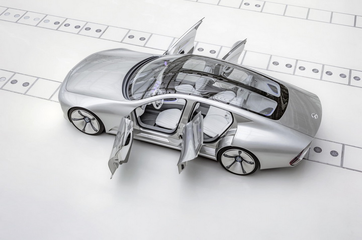 Концепт Mercedes-Benz бьет аэродинамические рекорды - ФОТО