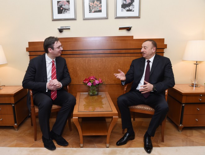Президент Азербайджана встретился в Мюнхене с премьер-министром Сербии, главой Минобороны Франции и президентом Македонии - ОБНОВЛЕНО - ФОТО - ВИДЕО