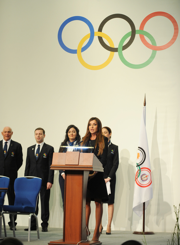 Мехрибан Алиева: "Если Баку удостоится чести организовать Олимпийские игры 2020 года, то мы соберем весь мир на честных и справедливых соревнованиях" - ФОТО