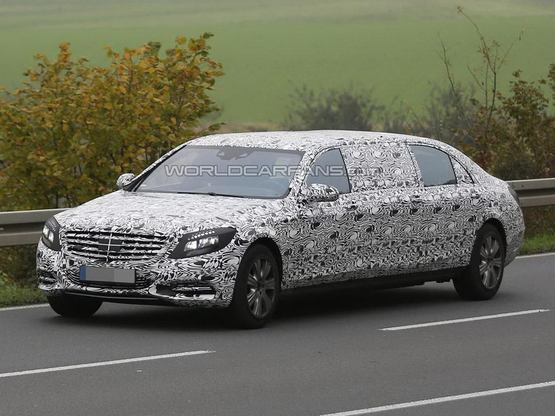 Mercedes-Benz объединит Maybach и Pullman в одной модели - ФОТО