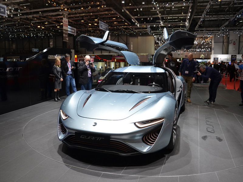 "Химический" суперкар из Лихтенштейна дебютировал в Женеве - ФОТО