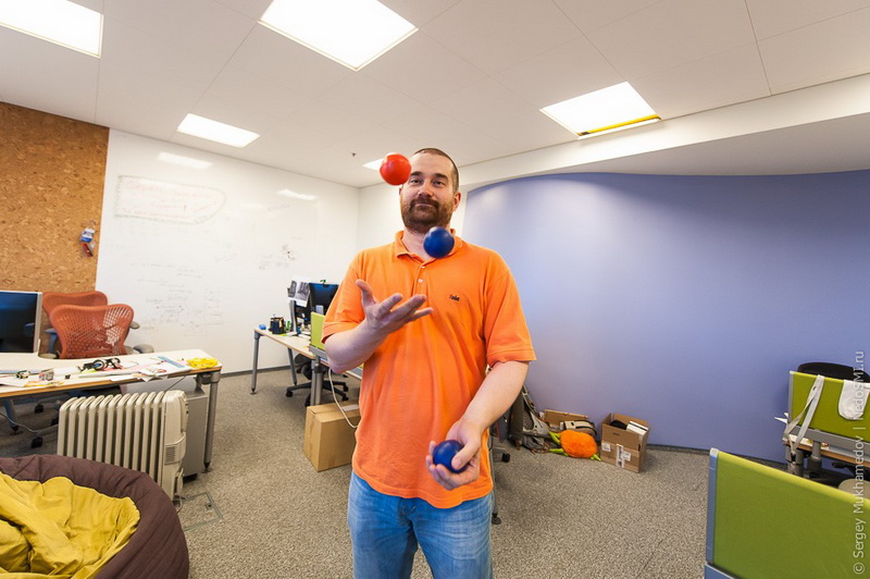 Необычный офис Яндекса - ФОТОСЕССИЯ