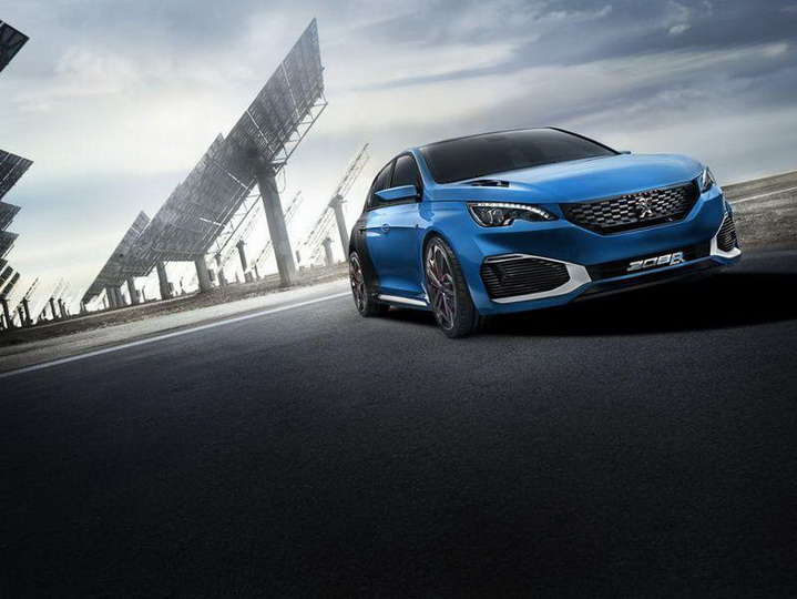 Peugeot 308 R стал гибридным и 500-сильным - ФОТО