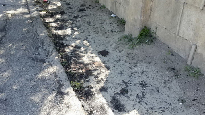 Вот что осталось от сгоревшего в Баку жилого дома - ФОТО