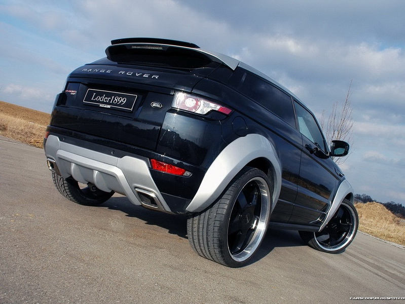 Range Rover Evoque получил экстремальную "обувь" - ФОТОСЕССИЯ