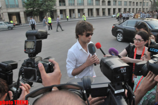 В Баку прошла церемония открытия конкурса "Евровидение 2012" - ОБНОВЛЕНО - ФОТО