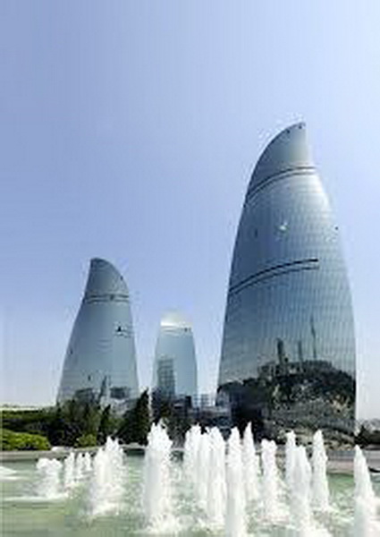 Символ современного Баку- "Flame Towers" - получил международную награду - ФОТО