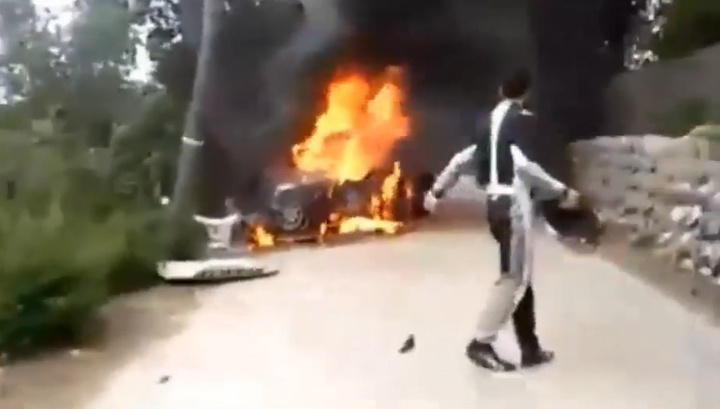 Гонщик заживо сгорел во время ралли - ФОТО - ВИДЕО