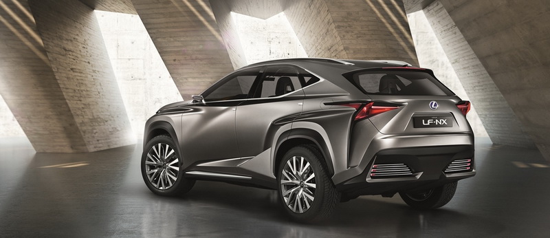 Концептуальный кроссовер Lexus прозвали "скомканной бумажкой" - ФОТО