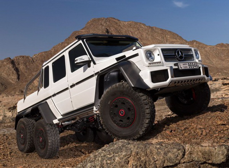 Немцы представили шестиколесный Mercedes-Benz G63 AMG 6x6 - ФОТО - ВИДЕО