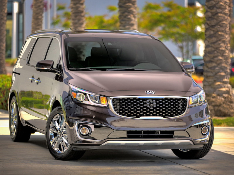 Новый минивэн Kia Sedona стал восьмиместным - ФОТО