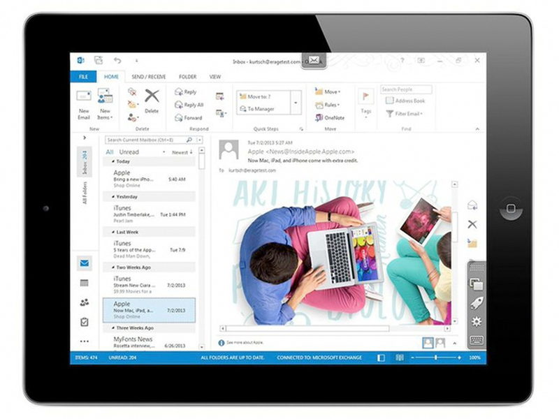 Домашний ПК уместили в iPad - ФОТО
