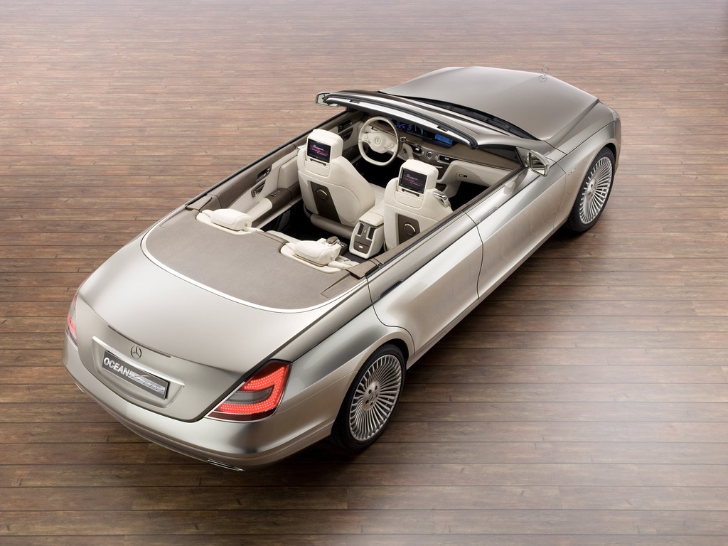 Mercedes-Benz S-класса может стать кабриолетом - ФОТОСЕССИЯ