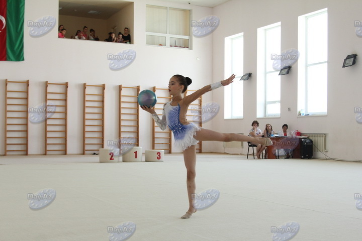 Будущие победители. Один день в Бакинской школе гимнастики - РЕПОРТАЖ - ФОТО