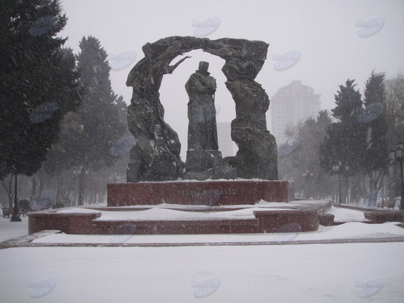 В Баку побит рекорд низкой температуры за 110 лет – ОБНОВЛЕНО - ФОТО