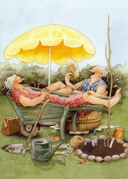 "Картинная галерея" Day.Az: Веселые финские бабки - ФОТО