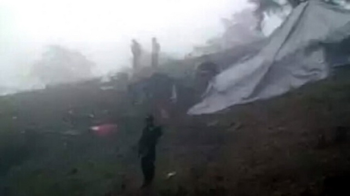 Крушение вертолета в Мексике, есть погибшие - ФОТО