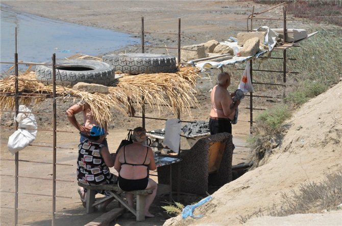 Bakıdakı "Duzlu göl" xəstəlik mənbəyidir? - FOTO