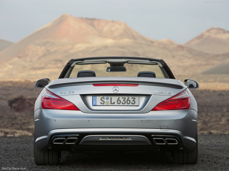 Шумахер в шоке: новый Mercedes-Benz SL63 AMG - ФОТОСЕССИЯ