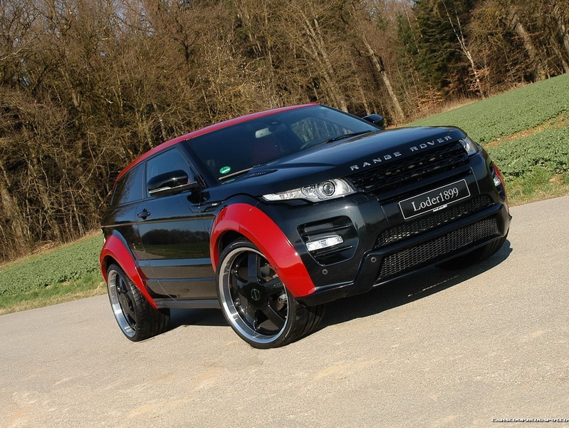 Range Rover Evoque получил экстремальную "обувь" - ФОТОСЕССИЯ