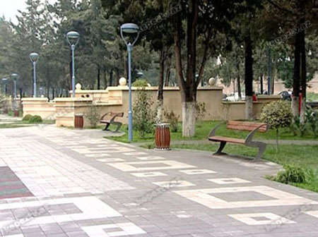 Gəncədə Fikrət Əmirov adına park açılıb - FOTO