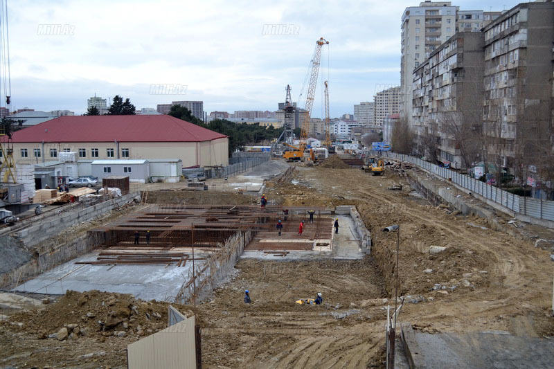 Inşası gedən metro stansiyası nə vaxt təhvil veriləcək? – FOTO