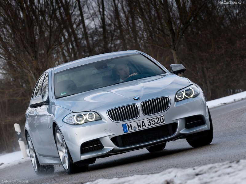 Новый BMW M550d с новым три-турбо дизельным двигателем - ФОТОСЕССИЯ