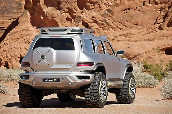 Прототип будущего Гелендваген: Mercedes Ener-G-Force - ФОТОСЕССИЯ