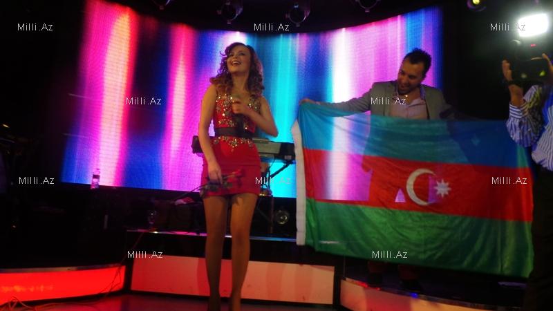 Müğanni Sevda Yahyayeva arzusuna çatdı - FOTO