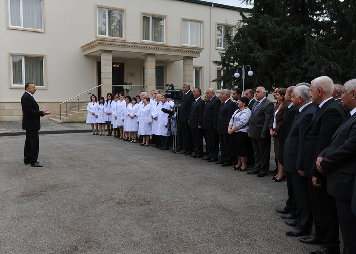 Президент Ильхам Алиев: "В регионах Азербайджана проводится большая созидательная работа" - ОБНОВЛЕНО - ФОТО