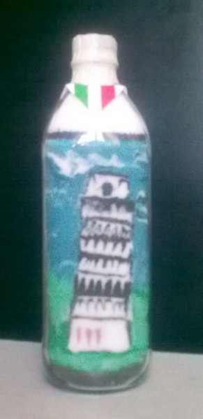 "Картинная галерея Day.Az": Интересные работы со цветной солью и пластилином - ФОТО