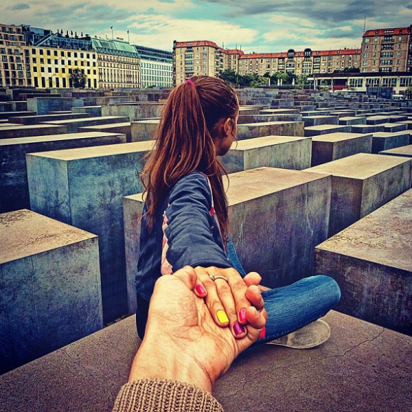 Знаменитый Instagram-проект "Следуй за мной" в Баку - ФОТО