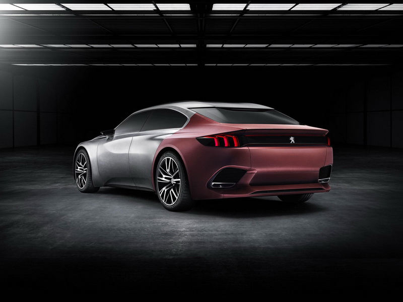 Концепт Peugeot для Китая - эбонитовое дерево, "акулья кожа" и 340 л.с. - ФОТО