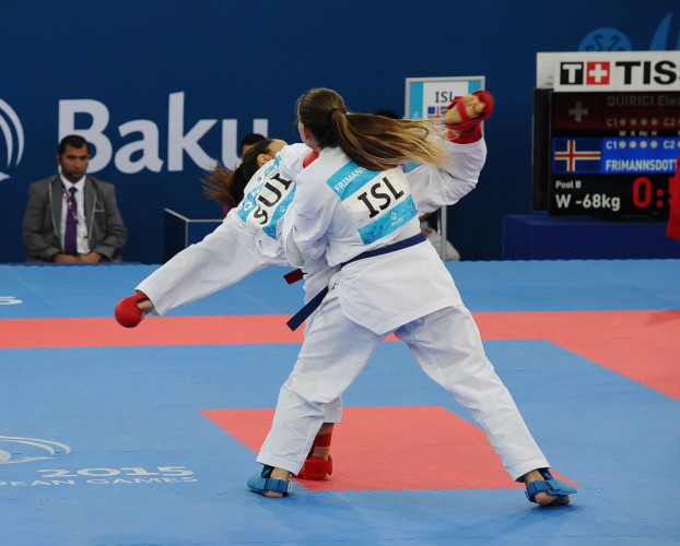 "Баку-2015": завершились полуфинальные состязания по карате - ОБНОВЛЕНО - ФОТО