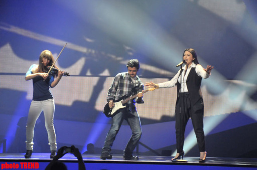 В "Baku Crystal Hall" продолжаются репетиции участников "Евровидения" – ОБНОВЛЕНО – ФОТО