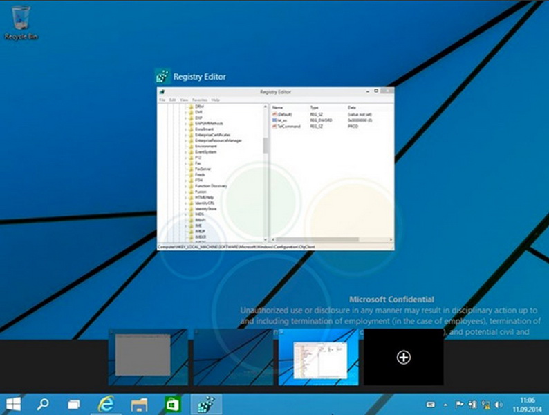 В Сеть попали снимки экрана будущего Windows 9 - ФОТО
